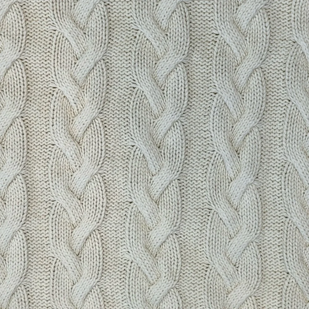 Faherty Sunwashed Sweater Vest Women’s Size L White Shell Cable Stitch Cotton